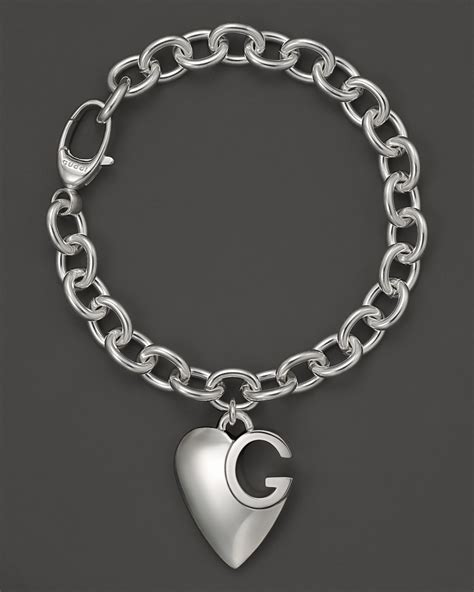 gucci charm|gucci charm bracelet in silver.